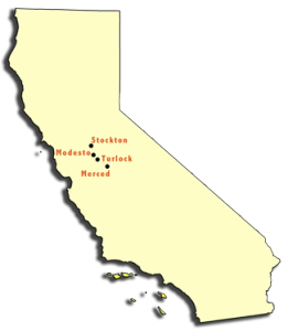 Central Valley Map